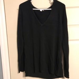 New York & Company Black V neck sweater
